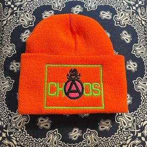 CHAOS BEANIE HI-RES ORANGE ONE SIZE FITS ALL
